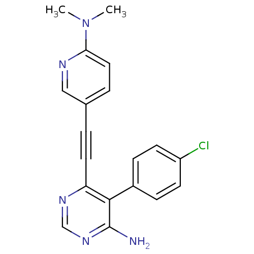 Chemical structure of BindingDB Monomer ID 50201854