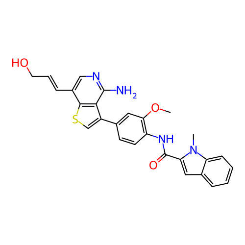 Chemical structure of BindingDB Monomer ID 50202740