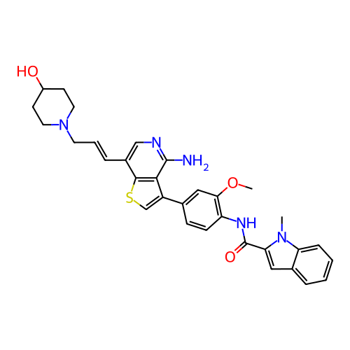Chemical structure of BindingDB Monomer ID 50202741