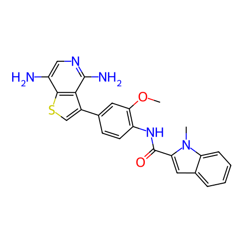 Chemical structure of BindingDB Monomer ID 50202743