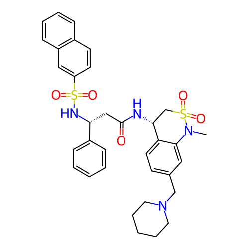 Chemical structure of BindingDB Monomer ID 50203210