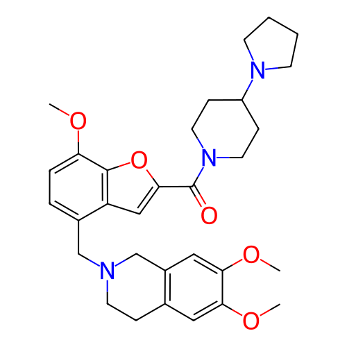 Chemical structure of BindingDB Monomer ID 50203561