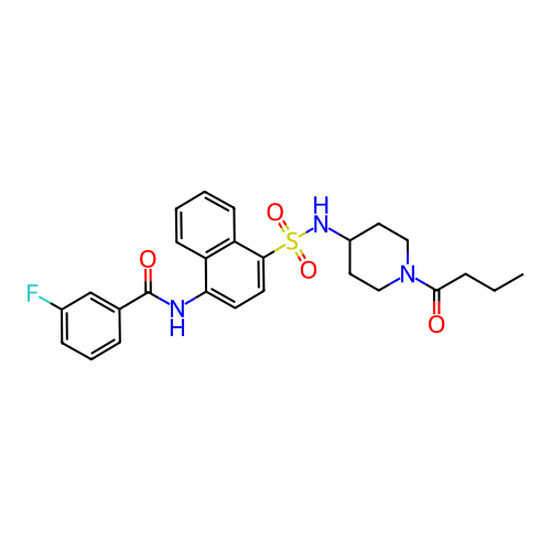 Chemical structure of BindingDB Monomer ID 50203852