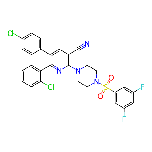 Chemical structure of BindingDB Monomer ID 50204180