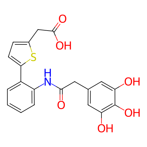 Chemical structure of BindingDB Monomer ID 50205384