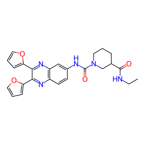 Chemical structure of BindingDB Monomer ID 50205421
