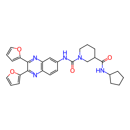 Chemical structure of BindingDB Monomer ID 50205426