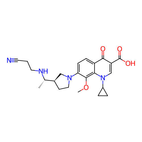 Chemical structure of BindingDB Monomer ID 50205446