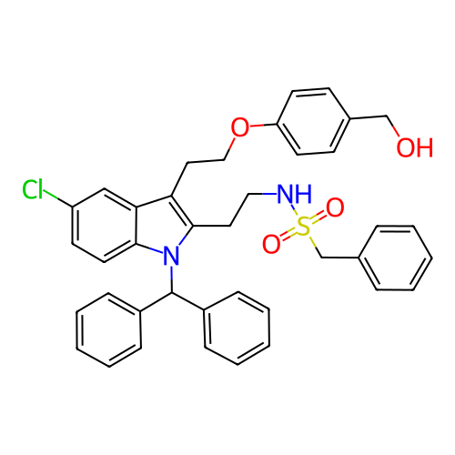 Chemical structure of BindingDB Monomer ID 50205536