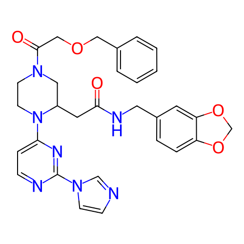 Chemical structure of BindingDB Monomer ID 50205905
