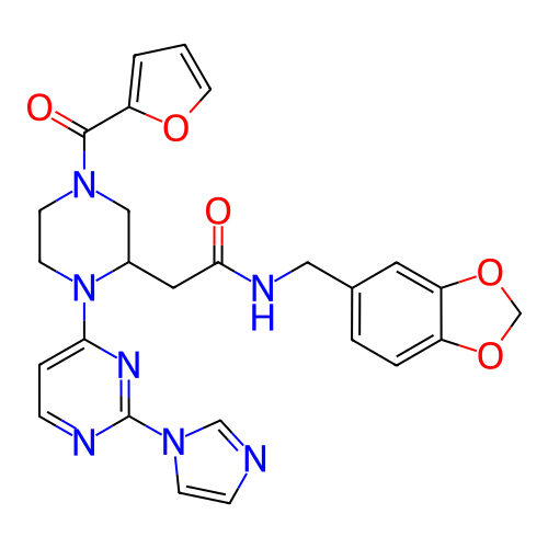 Chemical structure of BindingDB Monomer ID 50205909