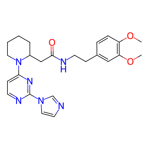 Chemical structure of BindingDB Monomer ID 50205915