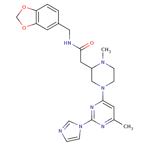 Chemical structure of BindingDB Monomer ID 50205918