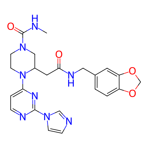 Chemical structure of BindingDB Monomer ID 50205924