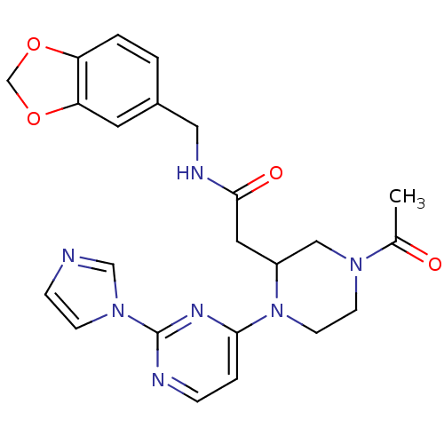 Chemical structure of BindingDB Monomer ID 50205929