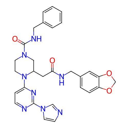 Chemical structure of BindingDB Monomer ID 50205931