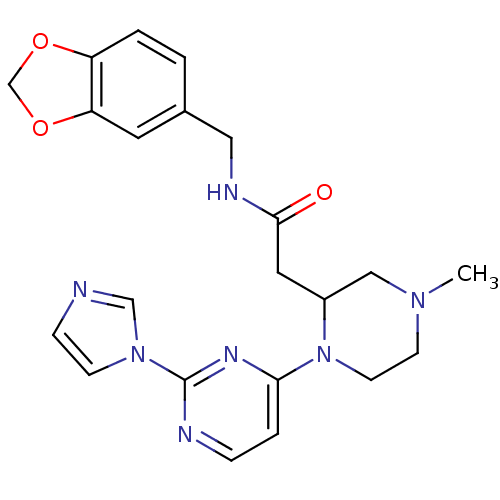 Chemical structure of BindingDB Monomer ID 50205932