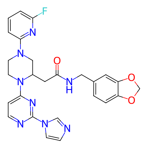 Chemical structure of BindingDB Monomer ID 50205937