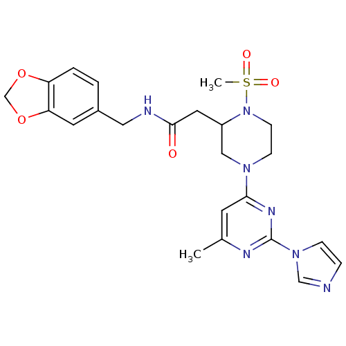 Chemical structure of BindingDB Monomer ID 50205942