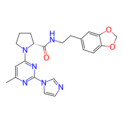 Chemical structure of BindingDB Monomer ID 50205947