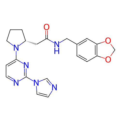 Chemical structure of BindingDB Monomer ID 50205950
