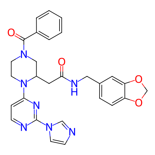 Chemical structure of BindingDB Monomer ID 50205954