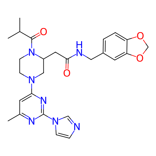 Chemical structure of BindingDB Monomer ID 50205955