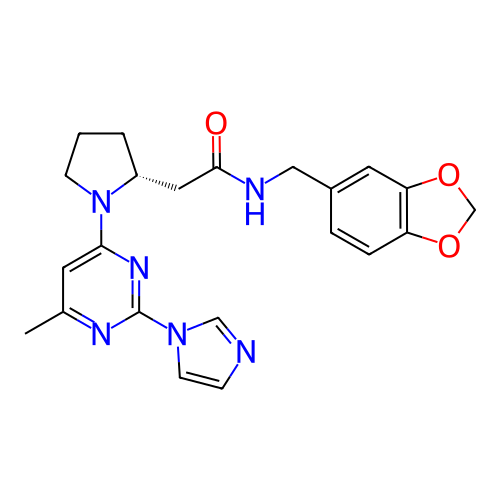 Chemical structure of BindingDB Monomer ID 50205961