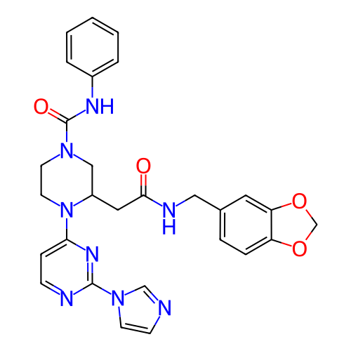 Chemical structure of BindingDB Monomer ID 50205964