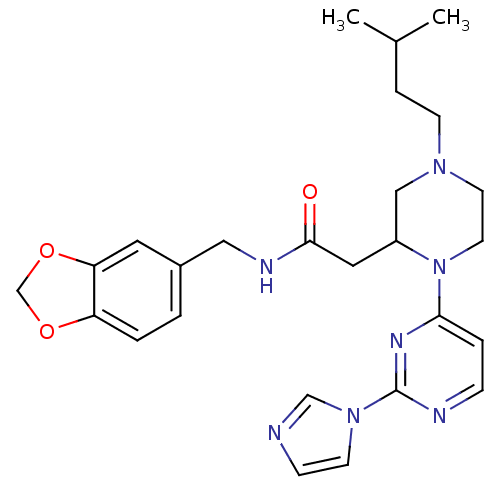 Chemical structure of BindingDB Monomer ID 50205974
