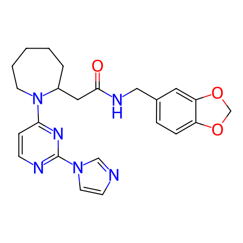 Chemical structure of BindingDB Monomer ID 50205980