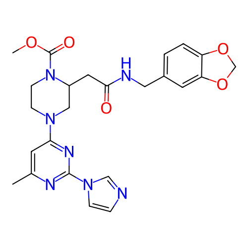 Chemical structure of BindingDB Monomer ID 50205981