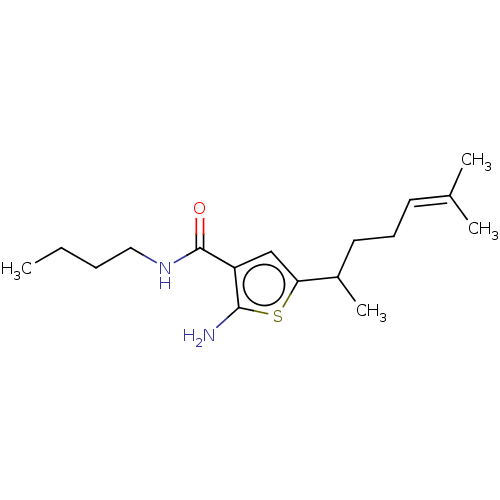 Chemical structure of BindingDB Monomer ID 50206318