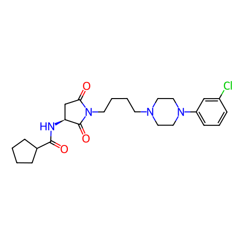 Chemical structure of BindingDB Monomer ID 50206344