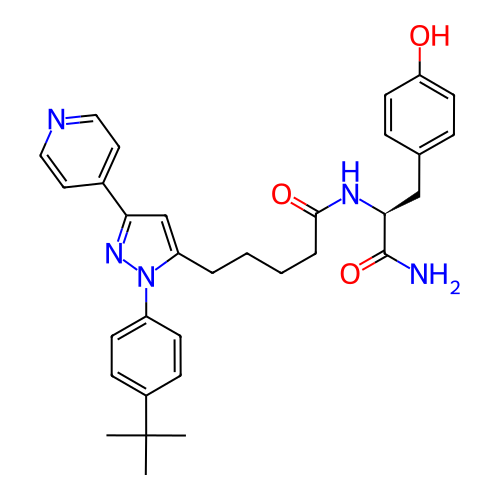 Chemical structure of BindingDB Monomer ID 50206395