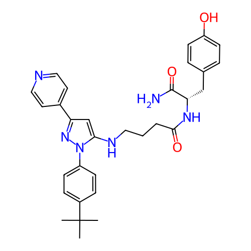 Chemical structure of BindingDB Monomer ID 50206404