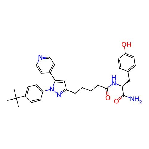 Chemical structure of BindingDB Monomer ID 50206405