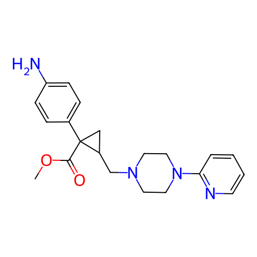 Chemical structure of BindingDB Monomer ID 50206581