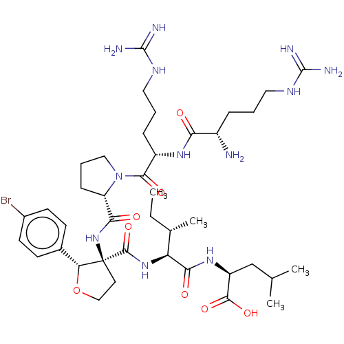 Chemical structure of BindingDB Monomer ID 50206708