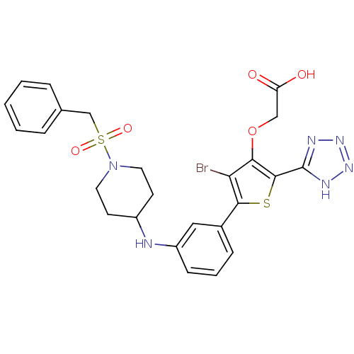 Chemical structure of BindingDB Monomer ID 50206997