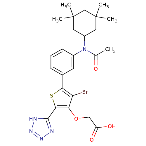 Chemical structure of BindingDB Monomer ID 50207003