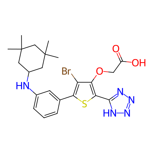Chemical structure of BindingDB Monomer ID 50207008
