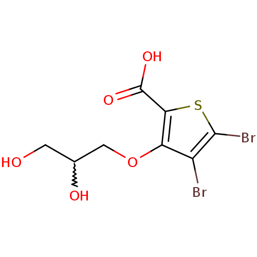 Chemical structure of BindingDB Monomer ID 50207021