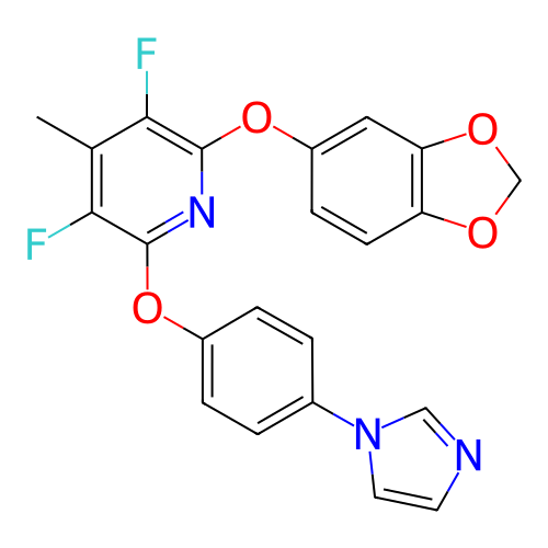 Chemical structure of BindingDB Monomer ID 50207105