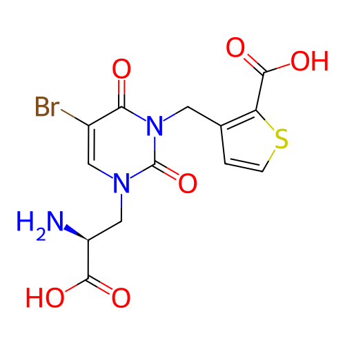 Chemical structure of BindingDB Monomer ID 50207597
