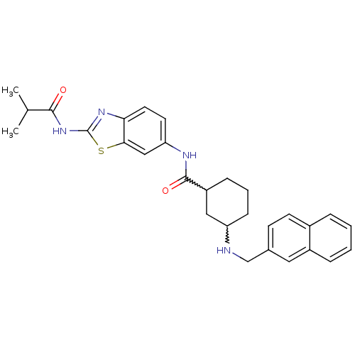 Chemical structure of BindingDB Monomer ID 50207620