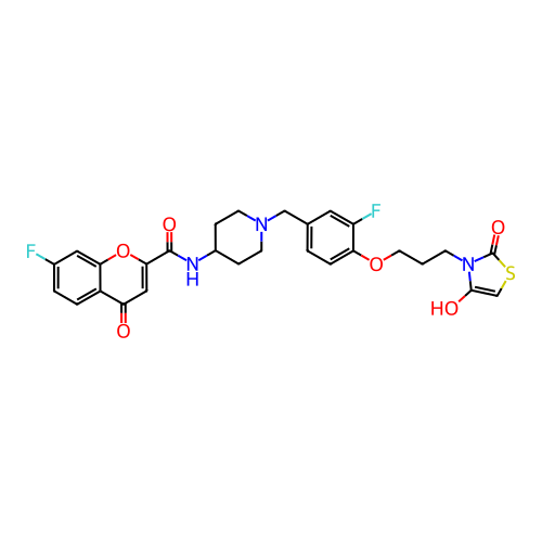 Chemical structure of BindingDB Monomer ID 50207674