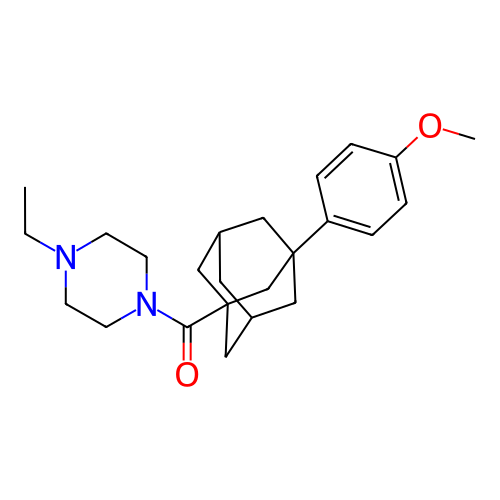 Chemical structure of BindingDB Monomer ID 50207770