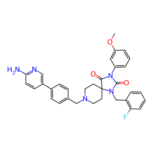Chemical structure of BindingDB Monomer ID 50207876