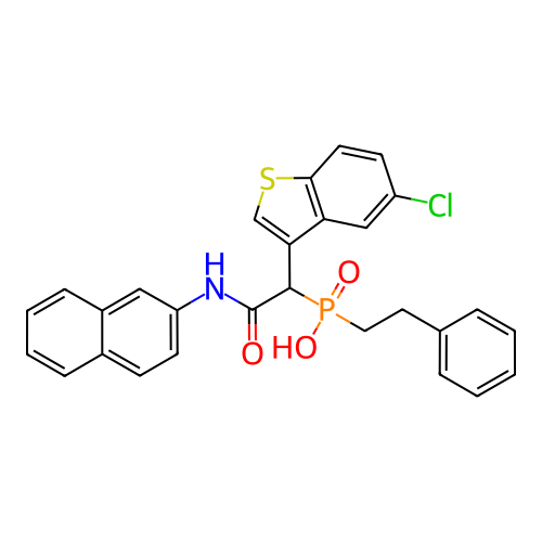 Chemical structure of BindingDB Monomer ID 50208220